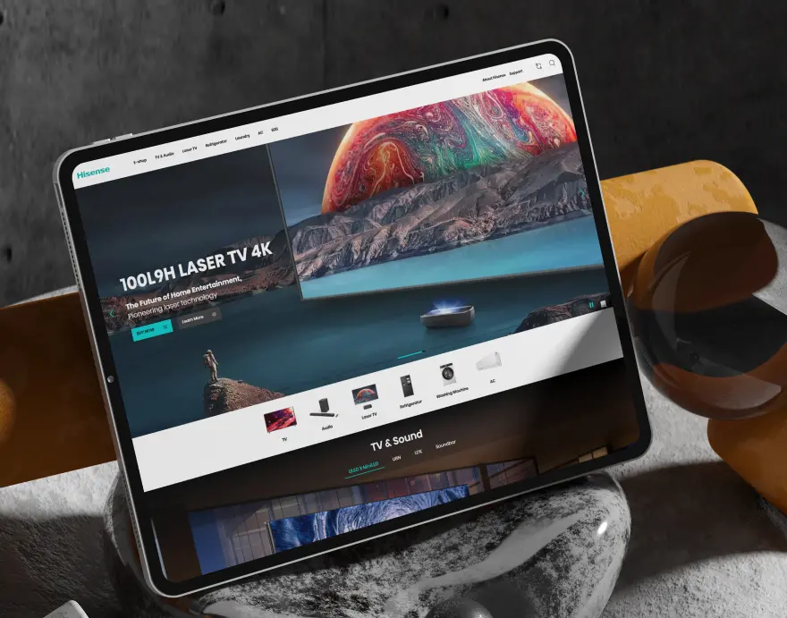 Personalized Digital Solutions for Hisense Middle East