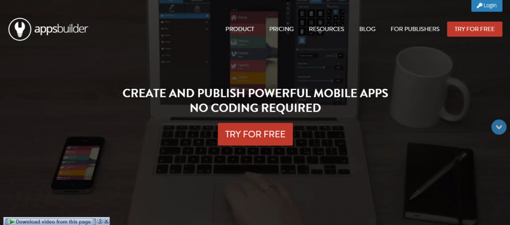 appsbuilder tool for mobile app development
