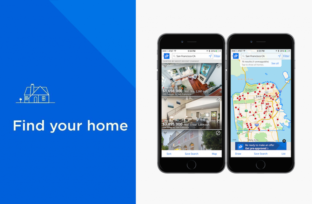 Zillow-mobile-app-development