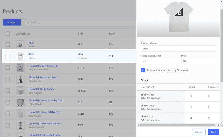 Bigcommerce Inventory management