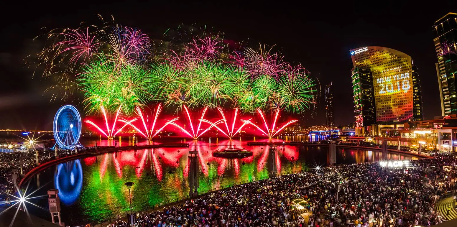 Dubai Festival City Fireworks