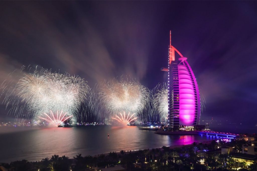 Dubai Creek Fireworks